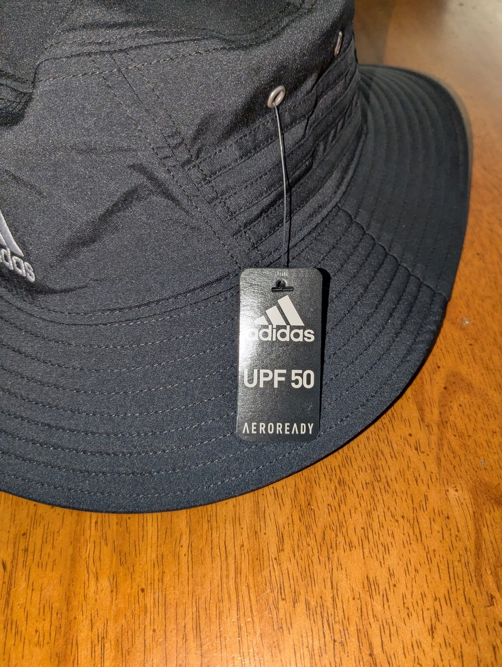 Adidas Black UPF 50 Aeroready Bucket Hat - Picture 2 of 3